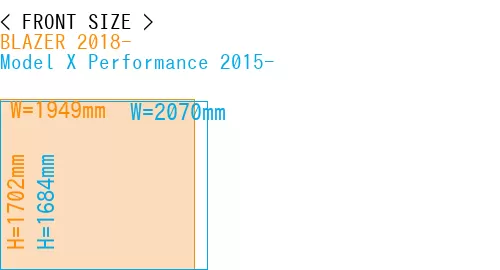 #BLAZER 2018- + Model X Performance 2015-